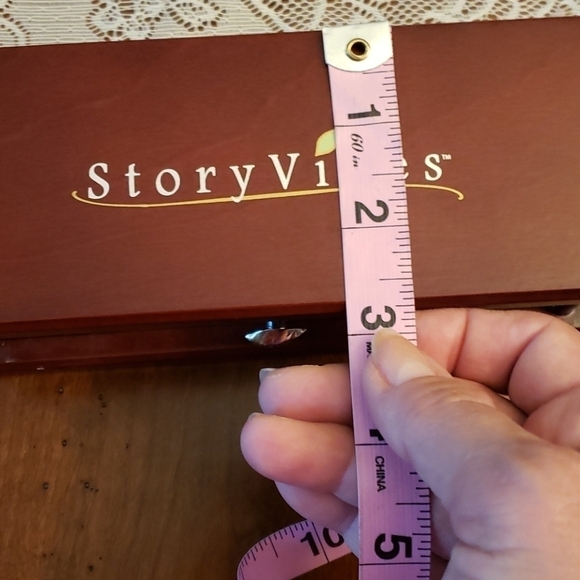 STORYVINES Wood Jewelry Box NWOT - Picture 10 of 11